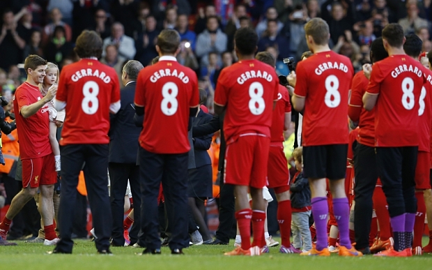 Steven Gerrard last match